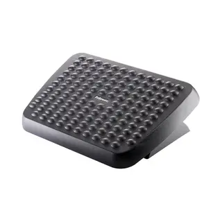 Fellowes Foot Rest Under Desk - Standard Foot Support Ergonomic Foot Rest with Textured Surface - Foot Rest Stool for Office & Home Use - Black