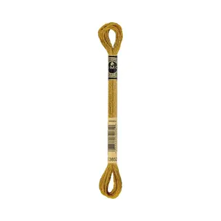 Dmc 317W-E3852 Light Effects Polyster Embroidery Floss, 8.7-Yard, Dark Gold