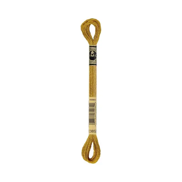 Dmc 317W-E3852 Light Effects Polyster Embroidery Floss, 8.7-Yard, Dark Gold thumbnail