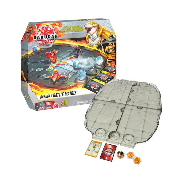 Spin Master Bakugan Battle Matrix, Deluxe Game Board with Exclusive Gold Sharktar, Kids Toys for Boys Aged 6 and up thumbnail