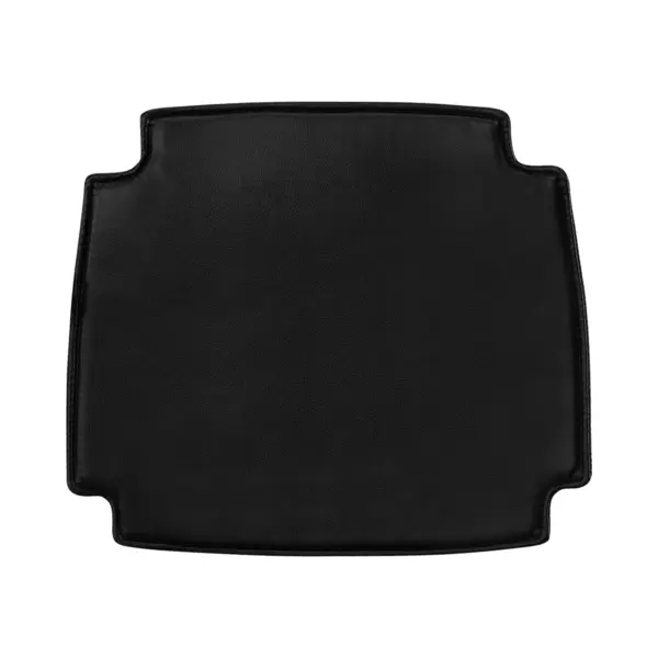 Cd Furniture Stoel Kussentje Voor Wegner Wishbone Stoelen | Zwart | Pu Leer thumbnail