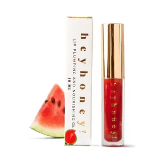 Hg Aesthetics HeyHoney Getinte Lip Plumping & Voedende Olie - Watermeloentint - Hydraterende Lipgloss Met Spf - Volle, Glanzende & Zachte Lippen -