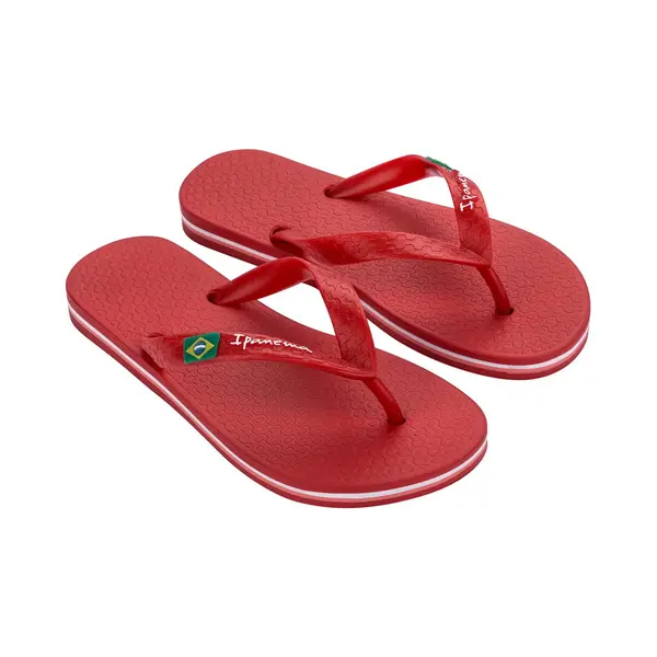 Ipanema Classic Brasil Kids - Jongens Slippers - Red thumbnail