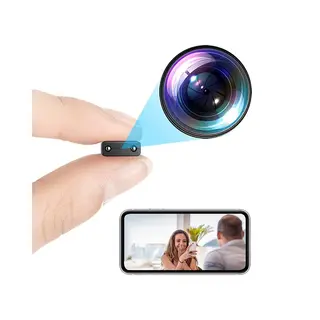 Mini Camera – Ultra Dunne Kleine Camera – 1080P Hd Nachtzicht Groothoek Nanny Cam – Ondersteunt App Realtime Voor Thuis En Kantoor - 32G
