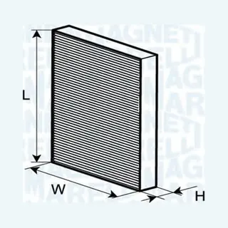 Magneti Marelli 350203061230 Innenraumfilter Partikelfilter