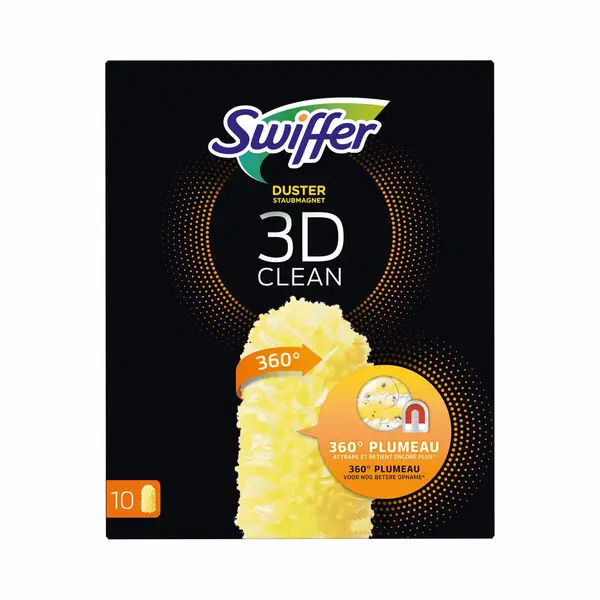 Swiffer 360° Duster Staubwedel Nachfüllpack, 10 Einheiten Fängt/speichert Staub thumbnail