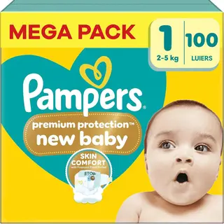 Pampers New Baby Size 1, 50-Count