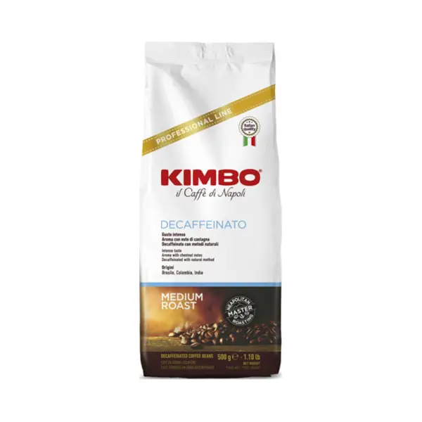 Kimbo Decaf Coffee Beans - 500g thumbnail