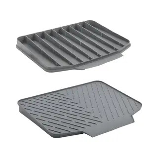 Metaltex Abtropfmatte Gravity-Duo, Beidseitig Verwendbare Abtropfmatte