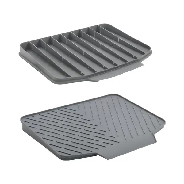 Metaltex - Afdruipmat - Gravity Duo - Omkeerbaar – Antislip - 40 X 33 Cm thumbnail