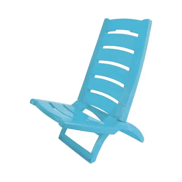 Basic Opklapbare Strandstoel 37x79 Cm Azure thumbnail