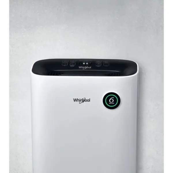 Whirlpool DE20W5252 6,5 l 44 dB 420 W Zwart, Wit thumbnail