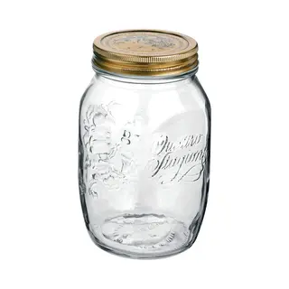 Bormioli Rocco Quattro Stagioni 1L Round Glass Transparent