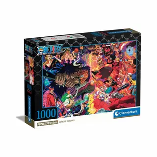 Clementoni Impossible One Piece Legpuzzel 1000 stuk(s) Stripfiguren