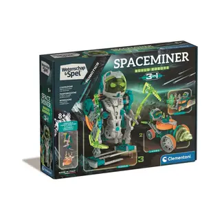 Clementoni Space Miner, Robotspel, Voor Kinderen, Meerkleurig – 56197