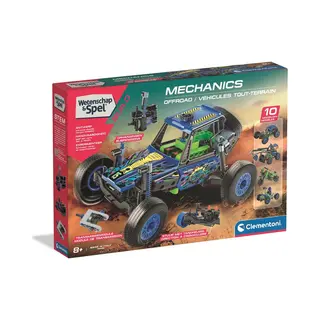 Clementoni Wetenschap & Spel Mechanics - Off Road Automodel Kit - Constructie Speelgoed - Stem Speelgoed - Vanaf 8 Jaar