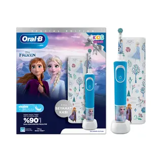 Oral-B Vitality Pro Frozen Kind Roterende-oscillerende tandenborstel Zwart, Grijs