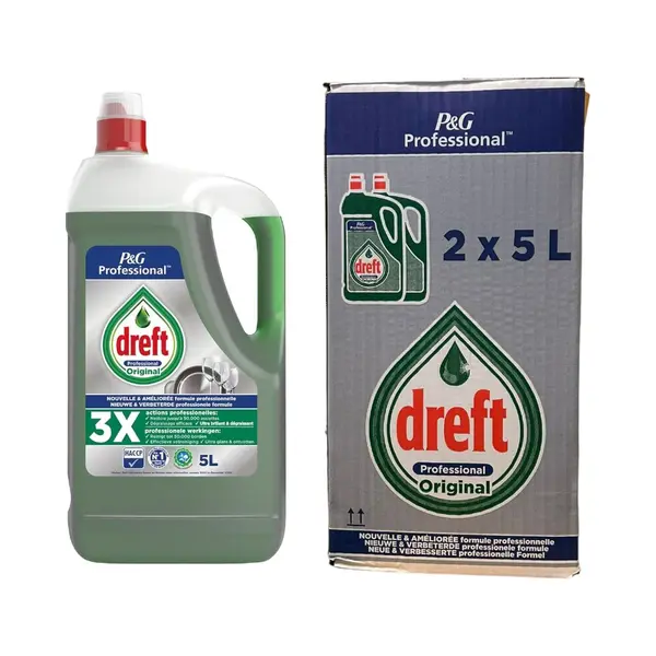 Dreft Afwasmiddel Professional - 2 X 5L - Voordeelverpakking thumbnail