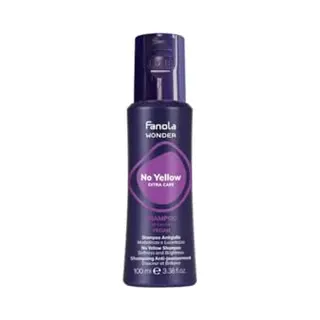 Fanola Wonder No Yellow Purple Shampoo - Purple Color Depositing Shampoo For Blondes, Bleached & Grey Hair - Formulated With Violet Pigment To Remove
