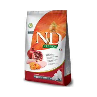 Farmina Pet Food N&D Pumpkin 2,5 kg Puppy Kip, Granaatappel, Pompoen