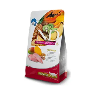 Farmina Pet Food Farmina Haustierfutter 8010276042224 Trockenfutter für Katzen 10 kg Erwachsene Huhn, Früchte