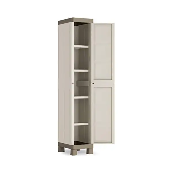 Kis Excellence Opbergkast 1 Deur - 33x182x45 Cm - Beige/Zand thumbnail