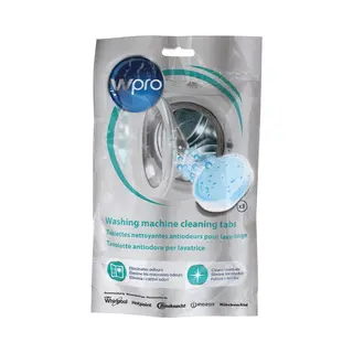 Whirlpool Wpro AFR301 - Reinigertabs Für Waschmaschinen/ Entfernt Unangenehme Gerüche