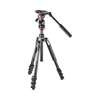 Manfrotto Mvkbfrl-Live tripod Digital/film cameras 3 leg(s) Black, Silver