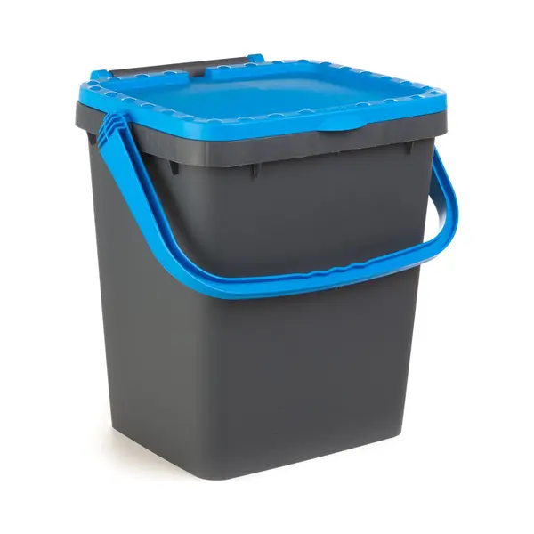 Ecoplast Ecoplus 35 Liter Afvalemmer Blauw - Afvalscheidingsbak - Sorteerbak - Afvalbak thumbnail