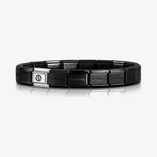 Nomination Classic Gunmetal Base Bracelet - 14 Links / 12cm