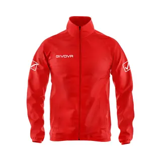 Givova Rain Basico Jas Rood 2XL Man