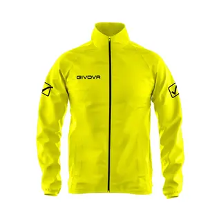Givova Herren Rain Basico Jacke, Gelb Fluo, L Eu