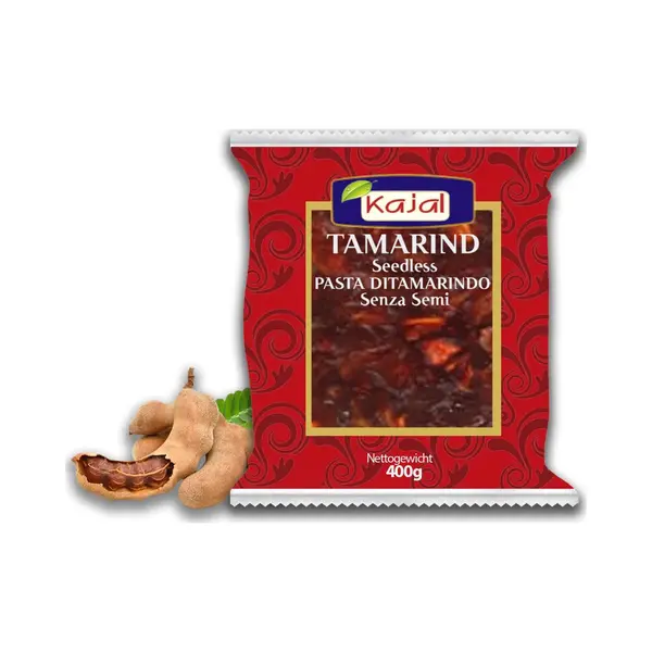 Kajal Seedles Tamarinde Pasta - Natuurlijk Zuurmiddel Voor Rijke Smaak - 400g thumbnail