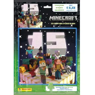 Panini Minecraft Celebration Stickercollectie - Starterset