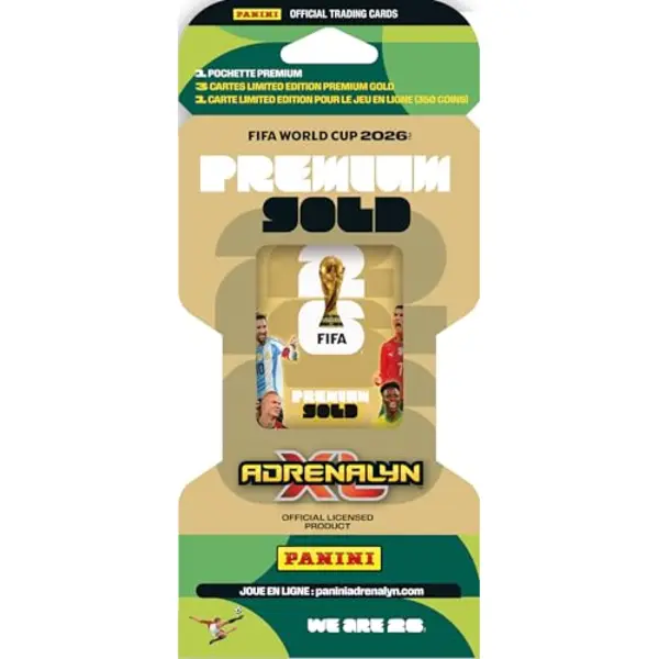 Panini - Adrenalyn Xl Trading Cards - Fifa World Cup 2026 - Premium Gold thumbnail