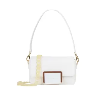 Valentino Dames Tas Wit VBS9XM09/006 Thetis Flap Bag