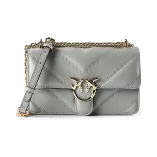 Pinko Schoudertas 'Love One Mini' Grijs