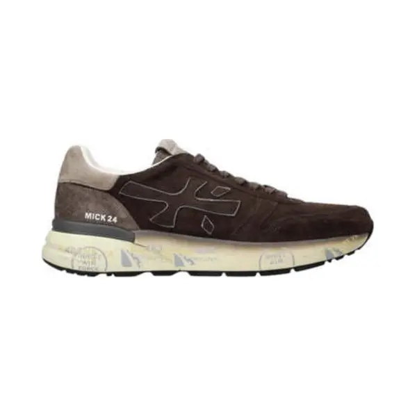 Premiata Mick Sneakers - Suède - Heren - Bruin - Maat 42 thumbnail