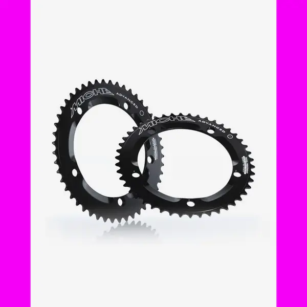 Miche Pista Advanced 1-fach Kettenblatt 144 Bcd Schwarz - 47 thumbnail