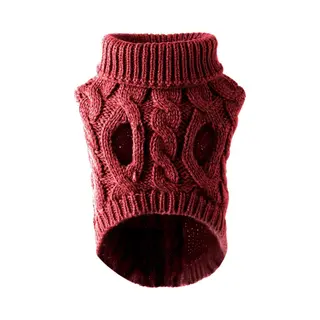 Hondenjas -Hondentrui Vest- Warme Hondenjas - Hond Warme Jas - Hond Wintertrui - Hond Zachte Gebreide Wollen Kleding - Haakjas - Perfect Voor Kleine