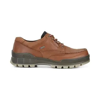 Ecco Track 25 Gore Brown Leather Mens Comfort Shoes 831714-52600 In A Plain Leather In Size 40