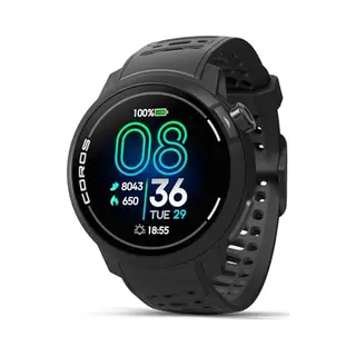 Coros Pace Pro Zwart Amoled Gps Horloge 46mm