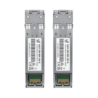 Ubiquiti Uacc-Om-Mm-10G-D-2 netwerk transceiver module Vezel-optiek 10000 Mbit/s 850 nm