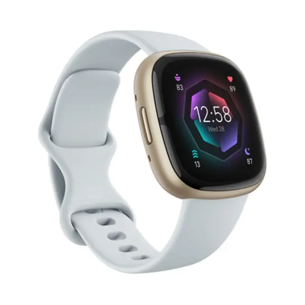 Fitbit Sense 2 Digital Touchscreen Gold Gps thumbnail