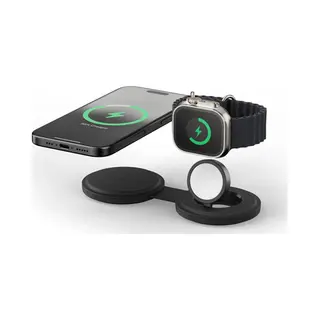 Satechi OntheGo 2-in-1 Headset, Smartphone, Smartwatch Zwart Usb Draadloos opladen Snel opladen Binnen