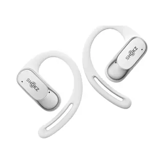 Shokz OpenFit Air, weiss Kopfhörer Kabellos Ohrbügel Anrufe/Musik/Sport/Alltag Bluetooth Weiß