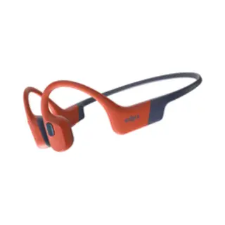 Shokz OpenSwim Pro Headset Draadloos Neckband Sporten Bluetooth Zwart, Rood