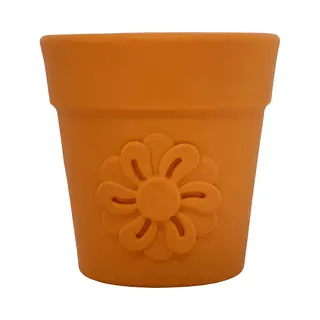 SodaPup Flower Pot – Durable, Non-Toxic Dog Treat Dispenser & Chew Toy Made In Usa For Mental Stimulation, Problem Chewing, Calming Nerves & More
