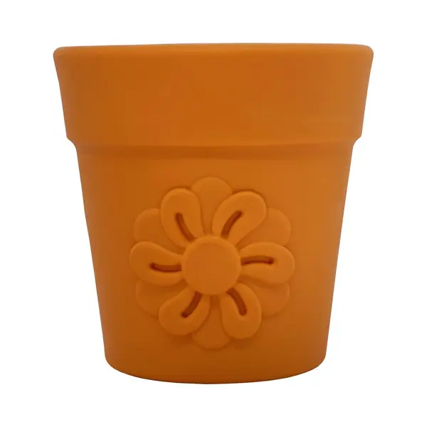 SodaPup Flower Pot – Durable, Non-Toxic Dog Treat Dispenser & Chew Toy Made In Usa For Mental Stimulation, Problem Chewing, Calming Nerves & More thumbnail