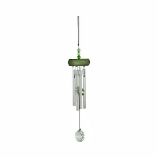 Windgong Gem Tunes 27 Cm Staal/hout Groen 3-delig